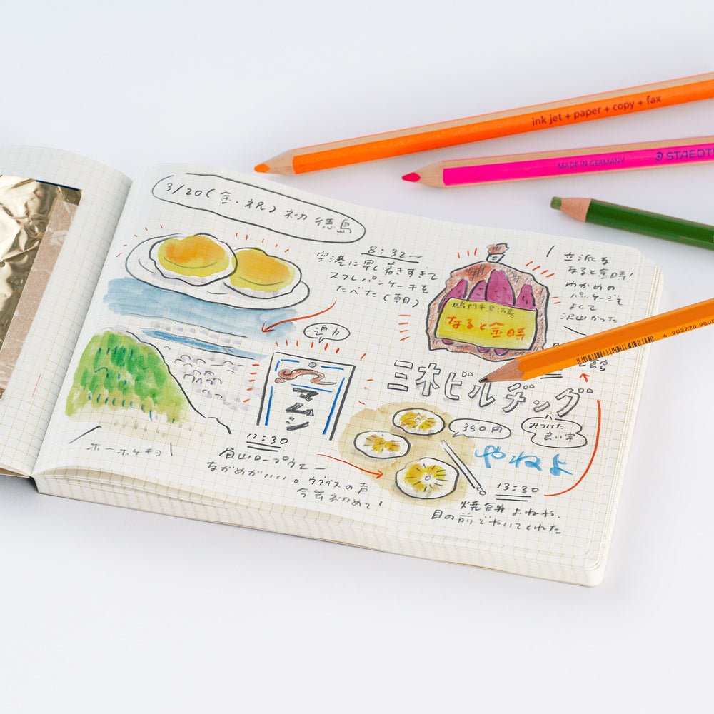 Hobonichi - Cuaderno | Akiko Miyakoshi: Hobonichi Landscape Notebook (I Dream of a Journey) · detalle 5