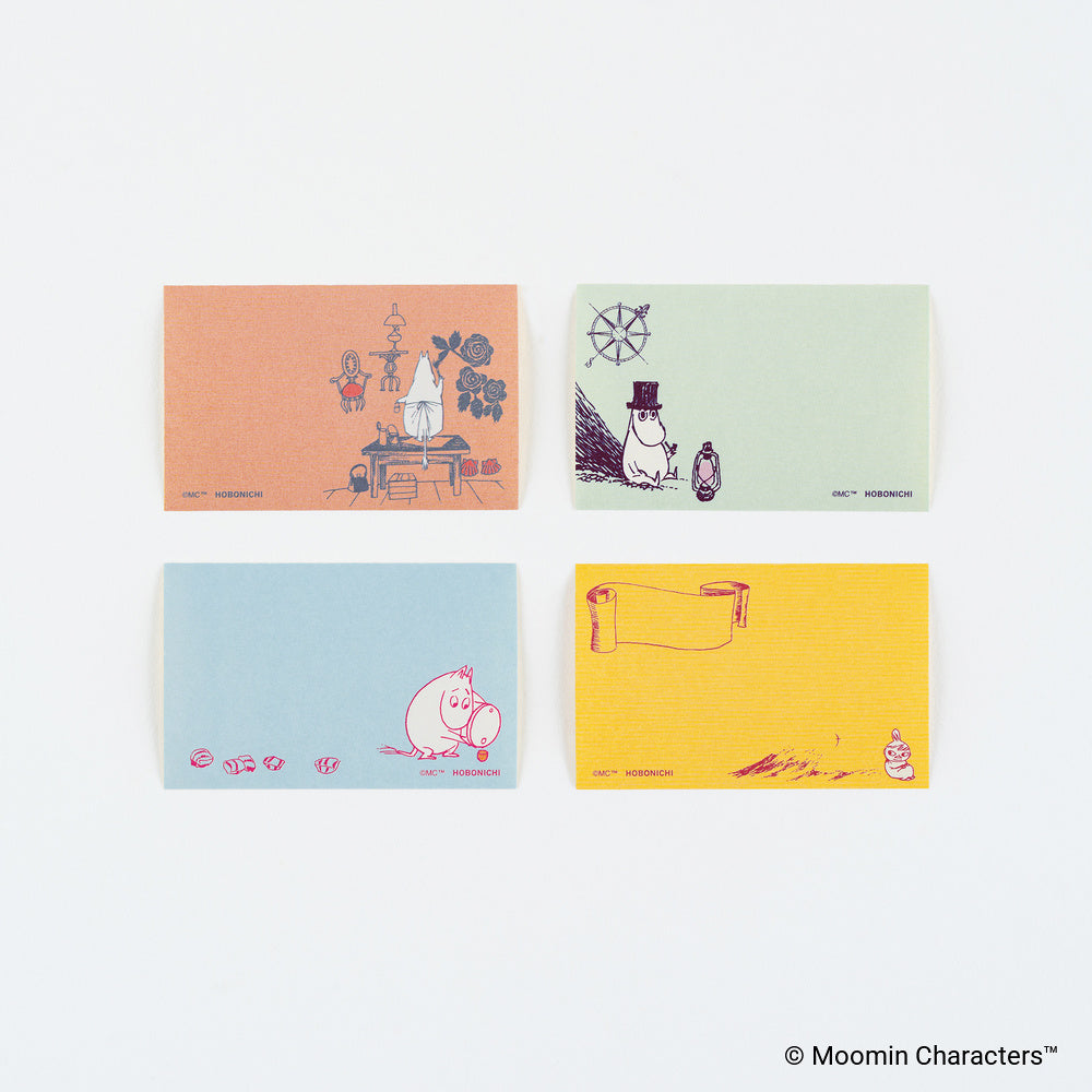Hobonichi - Notas adhesivas | Moomin: Sticky Note Roll (Moomin Family’s Island Life) · detalle 2