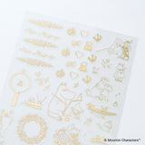 Hobonichi - Pegatinas | Moomin: Foil-Stamped Clear Stickers (Adventure Log) · detalle 3