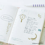 Hobonichi - Pegatinas | Moomin: Foil-Stamped Clear Stickers (Adventure Log) · detalle 5