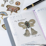 Hobonichi - Pegatinas | V&A Series: Almost Actual-Size Jewellery Stickers · detalle 2