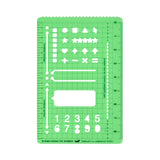 Hobonichi - Plantilla Hobonichi Stencil - Basic