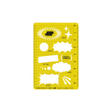 Hobonichi - Plantilla Hobonichi Stencil - Speech Bubbles