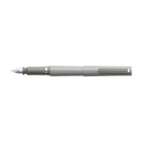 Sailor – TUZU Adjust Fountain Pen - Pluma Estilográfica, convertidor y cartucho | Gray  - Plumín (M)