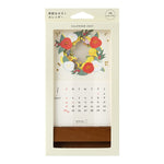 Midori - Calendario 2027 con corte láser | Flowers