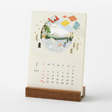 Midori - Calendario 2027 con corte láser | Landscapes