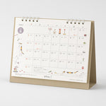 Midori - Calendario de sobremesa Ring M 2027 | Cat