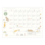 Midori - Calendario de sobremesa Ring M 2027 | Cat