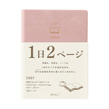 Midori - Agenda Hibino A6 2027 | Pink