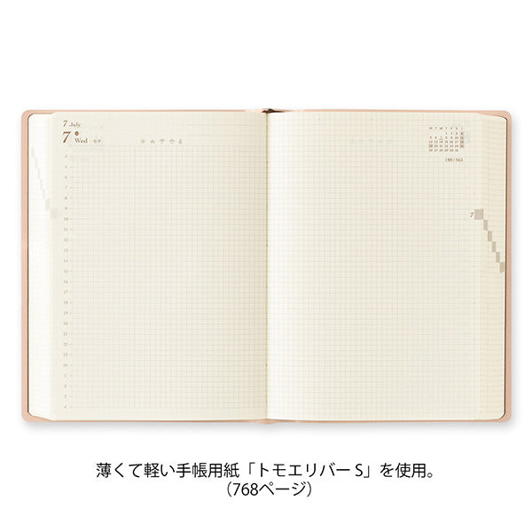 Midori - Agenda Hibino A6 2027 | Pink