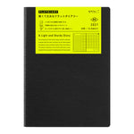 Midori - Agenda mensual Flat Diary A5 2027 | Black