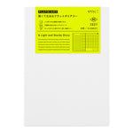 Midori - Agenda mensual Flat Diary A5 2027 | White