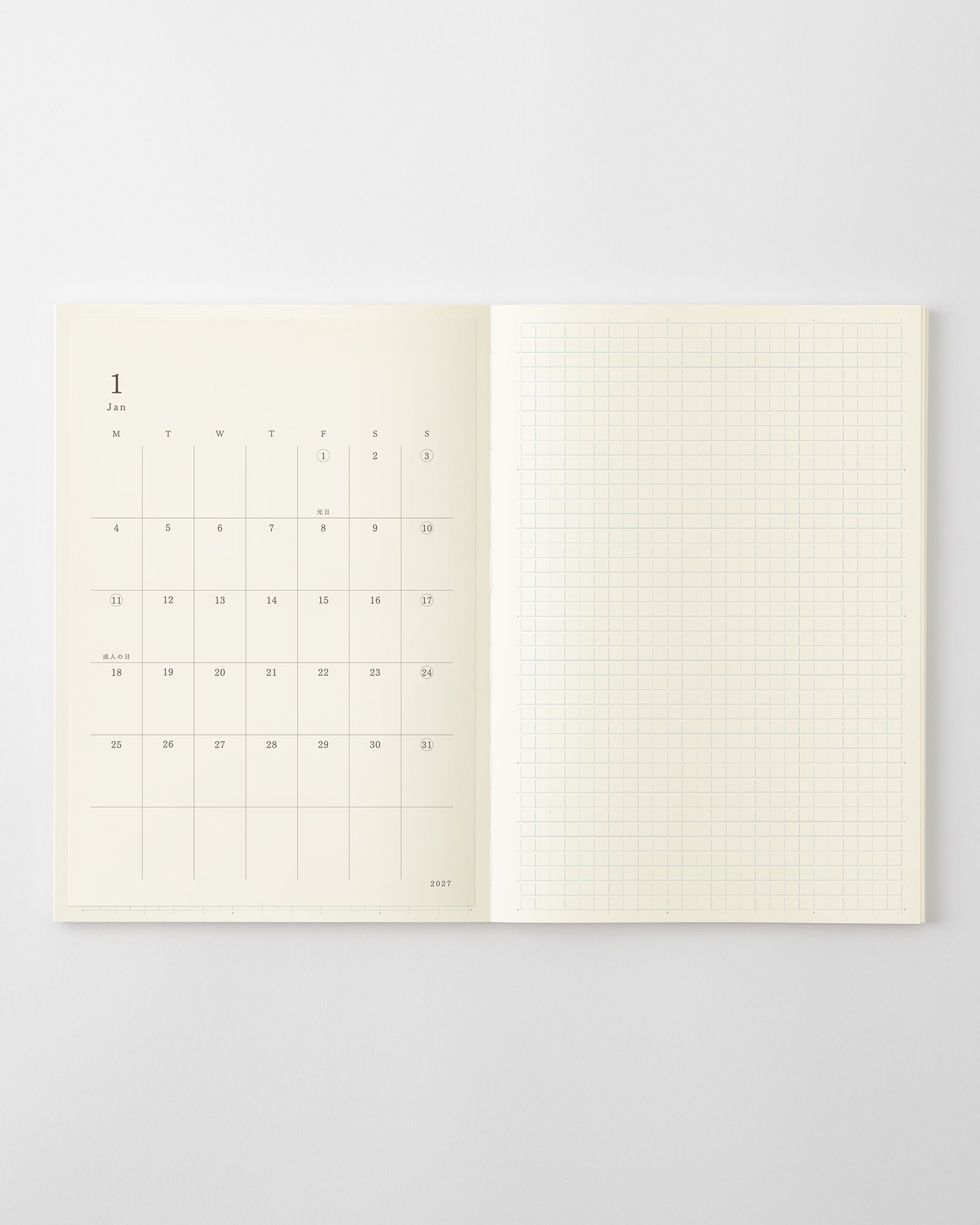 MD Product - Calendario adhesivo MD Diary Sticker 2027 | L