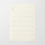 MD Product - Calendario adhesivo MD Diary Sticker 2027 | M