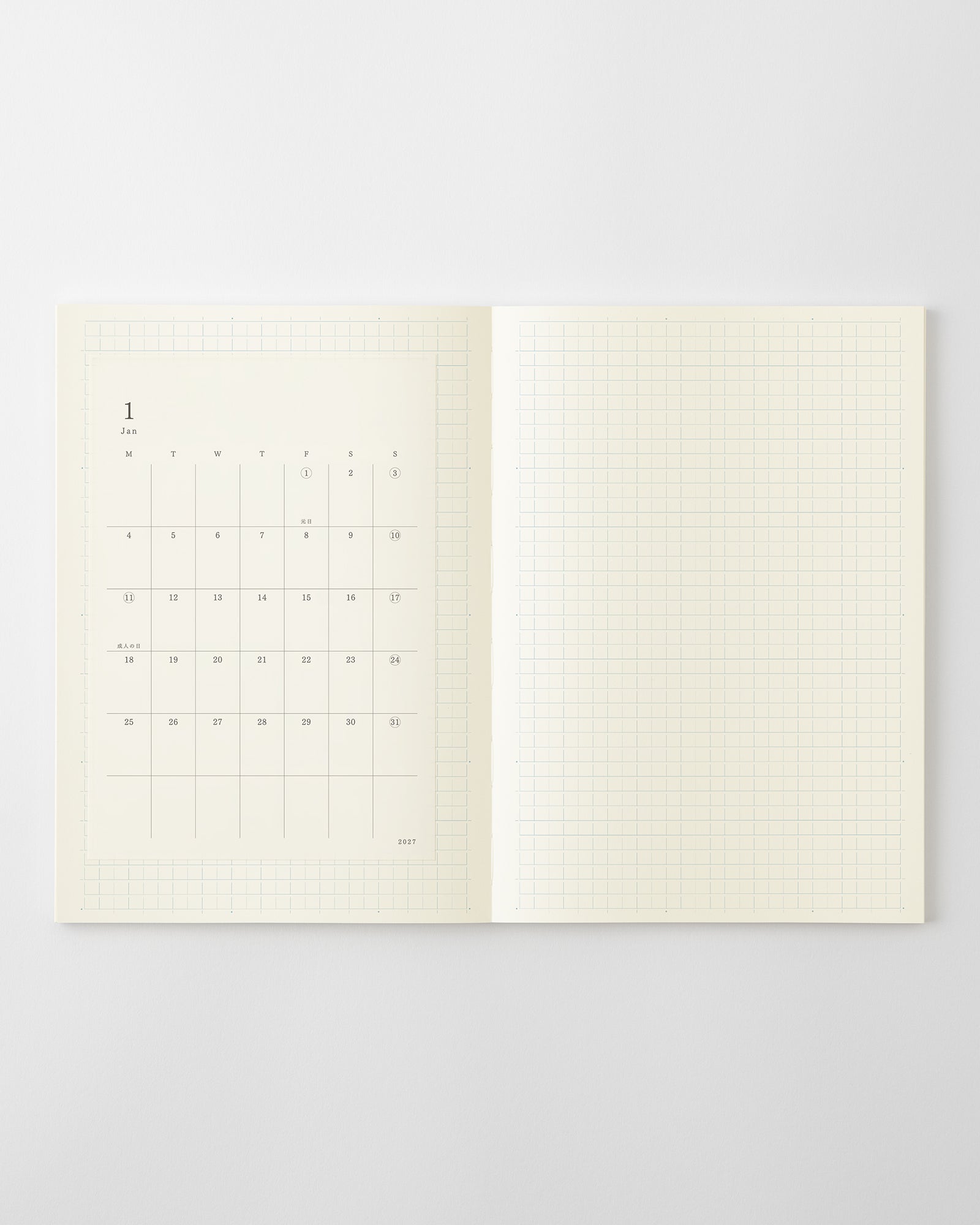 MD Product - Calendario adhesivo MD Diary Sticker 2027 | M