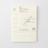 MD Product - Calendario adhesivo MD Diary Sticker 2027 | S