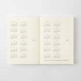 MD Product - Agenda mensual MD Notebook Diary 2027 | A6