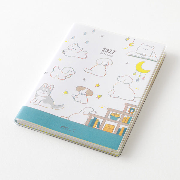 Midori - Agenda Pocket Diary A6 2027 | Dog