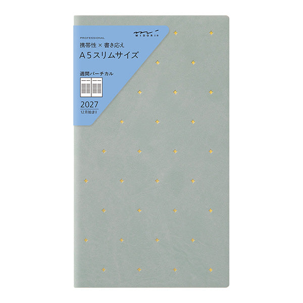 Midori - Agenda Professional Diary PRD Slim 2027 | Star