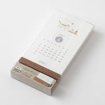 Midori - Calendario de sobremesa Stand Calendar 2027 | Cat