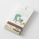 Midori - Calendario de sobremesa Stand Calendar 2027 | Dog