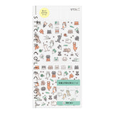 Midori - Pegatinas para agenda | Lined Cat