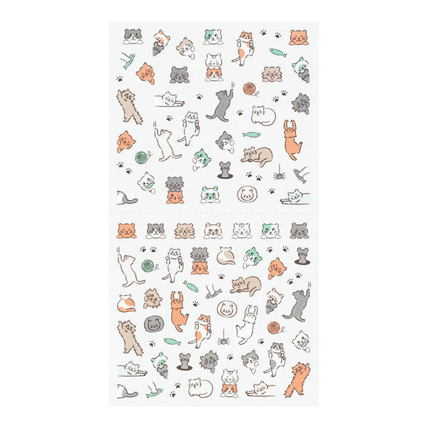 Midori - Pegatinas para agenda | Lined Cat
