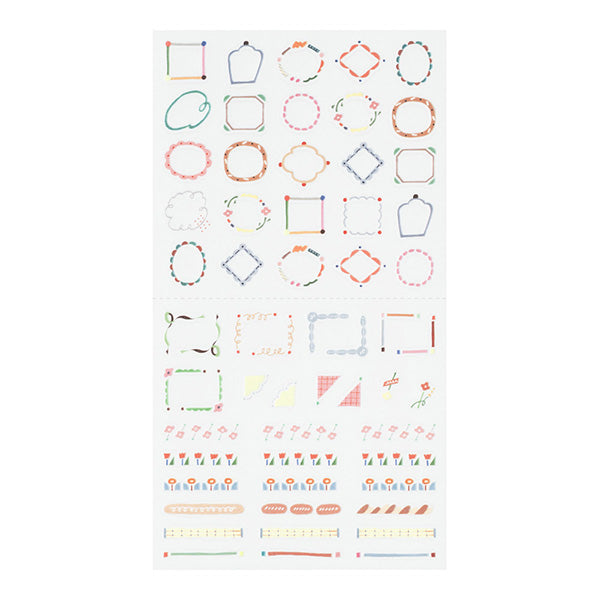 Midori - Pegatinas para agenda | Date Circle Decorative