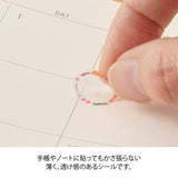 Midori - Pegatinas para agenda | Date Circle Decorative