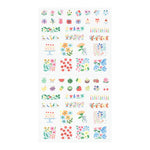 Midori - Pegatinas para agenda | Margin Flower