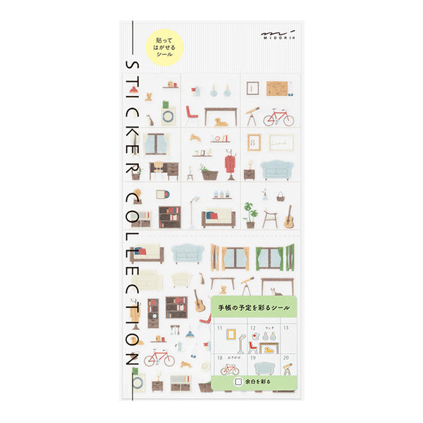 Midori - Pegatinas para agenda | Margin Interior