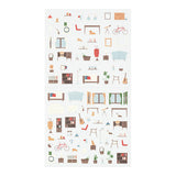 Midori - Pegatinas para agenda | Margin Interior