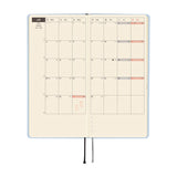 Hobonichi - Agenda Weeks | Colors: Sky Mist - Weekly - Starts April 2026 - Japanese