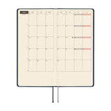 Hobonichi - Agenda Weeks MEGA | Colors Cosmo Blue - Semanal - Enero a Diciembre 2026