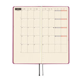 Hobonichi - Agenda Weeks MEGA | Colors Peony Purple - Semanal - Enero a Diciembre 2026