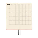 Hobonichi - Agenda Weeks MEGA | Colors Strawberry Milk - Semanal - Enero a Diciembre 2026