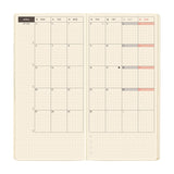 Hobonichi - Agenda Weeks MEGA | Sneaker Indigo Black - Semanal - Enero a Diciembre 2026