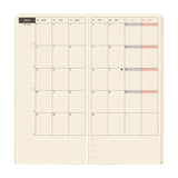 Hobonichi - Agenda Weeks MEGA | Sneaker Tomato Red - Semanal - Enero a Diciembre 2026