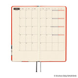 Hobonichi - Agenda Weeks | ONE PIECE magazine Straw Hat Luffy (Red)  - Semanal - Enero a Diciembre 2026