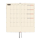 Hobonichi - Agenda Weeks | 100%ORANGE: Squirrel’s Moving Day - Semanal - Enero a Diciembre 2026