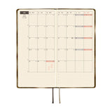 Hobonichi - Agenda Weeks | Shirt Fabric Foggy Plaid - Semanal - Inicio Abril 2026  - Japonés