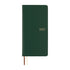Hobonichi - Agenda Weeks 2027 en inglés | Leather: Forest Green