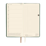 Hobonichi - Agenda Weeks 2027 en inglés | Leather: Forest Green · detalle 5