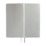 Hobonichi - Agenda Weeks 2027 en inglés | Leather: Noble Silver · detalle 3