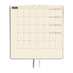 Hobonichi - Agenda Weeks 2027 en inglés | Leather: Noble Silver · detalle 4