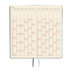 Hobonichi - Agenda Weeks 2027 en inglés | Leather: Noble Silver · detalle 6