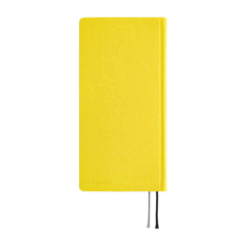 Hobonichi - Agenda Weeks 2027 en inglés | Colors: Canaria Yellow · detalle 2