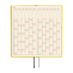 Hobonichi - Agenda Weeks 2027 en inglés | Colors: Canaria Yellow · detalle 6