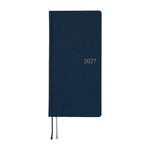 Hobonichi - Agenda Weeks 2027 en inglés | Colors: Midnight Blue