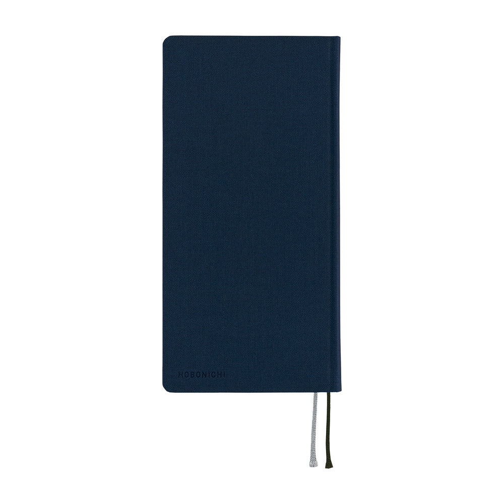 Hobonichi - Agenda Weeks 2027 en inglés | Colors: Midnight Blue · detalle 2